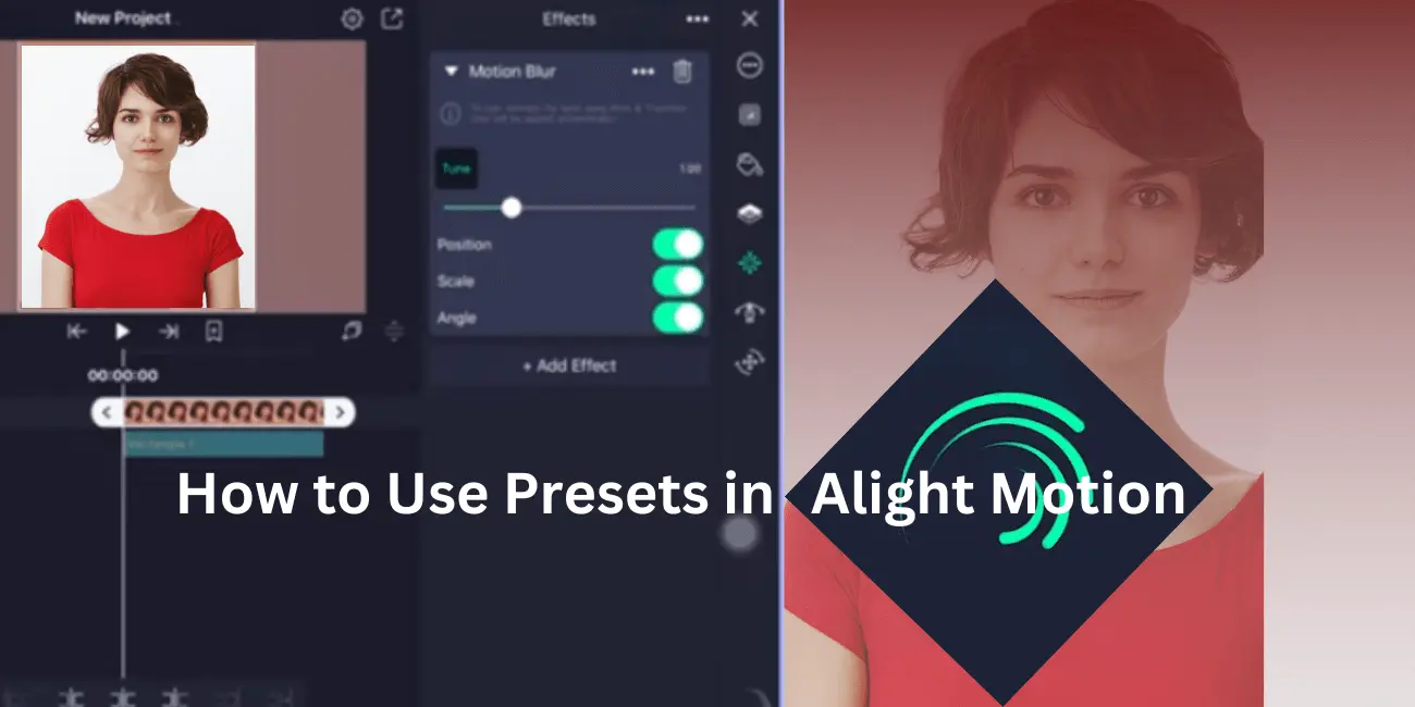 How to Import and Use Presets in Alight Motion