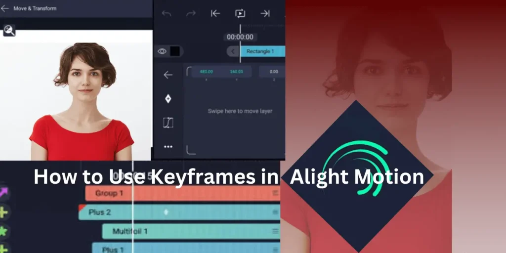 Keyframes in Alight Motion